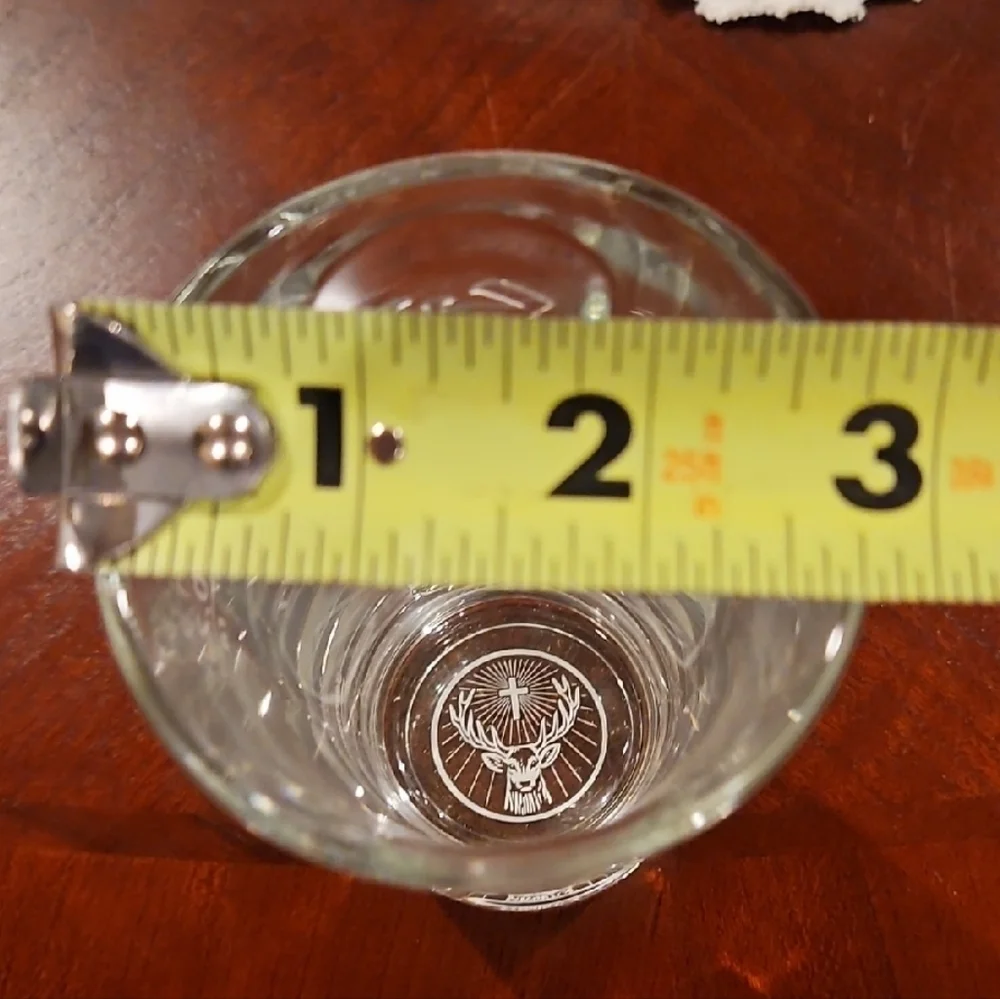 Vintage Jägermeister 0.2L Embossed Highball Glasses - Set of 2 Rastal Barware